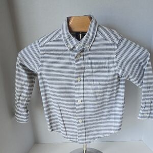 Striped Gray Kids Shirt